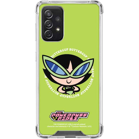 Cartoon Network Powerpuff Girls Buttercup Galaxy A72 5G Clear Case