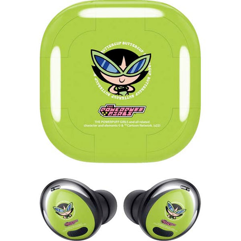 Cartoon Network Powerpuff Girls Buttercup Galaxy Buds Pro Skin