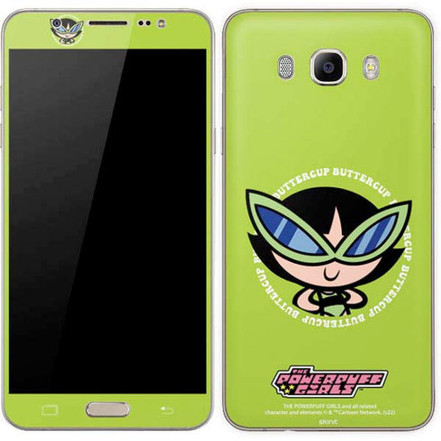 Cartoon Network Powerpuff Girls Buttercup Galaxy J7 Skin