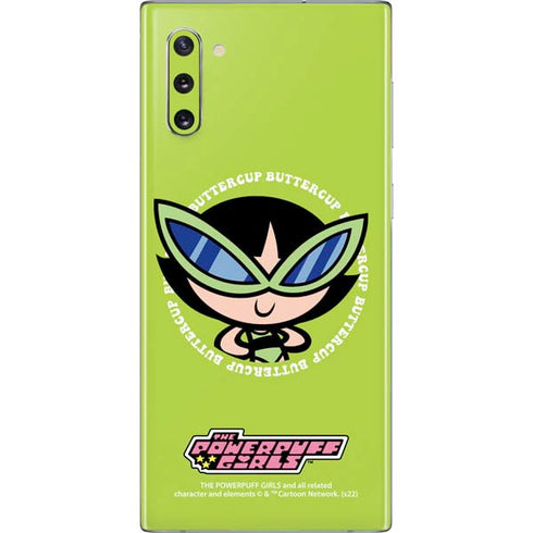 Cartoon Network Powerpuff Girls Buttercup Galaxy Note 10 Skin
