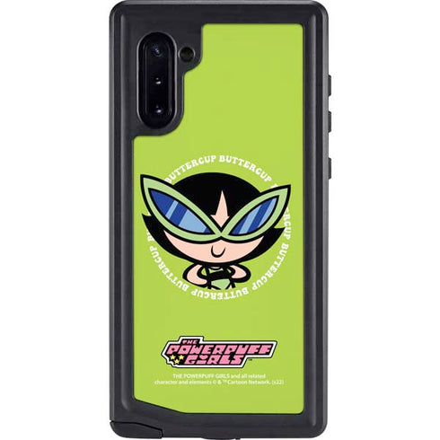 Cartoon Network Powerpuff Girls Buttercup Galaxy Note 10 Waterproof Case