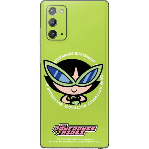Cartoon Network Powerpuff Girls Buttercup Galaxy Note20 5G Skin