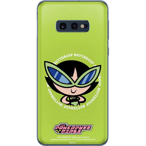 Cartoon Network Powerpuff Girls Buttercup Galaxy S10e Skin