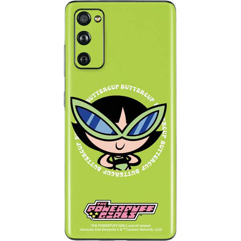 Cartoon Network Powerpuff Girls Buttercup Galaxy S20 Fan Edition Skin
