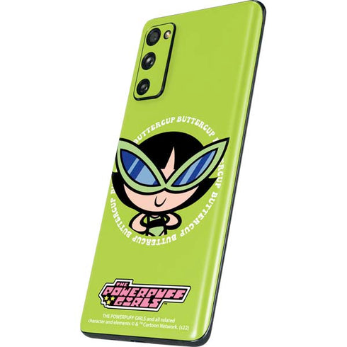 Cartoon Network Powerpuff Girls Buttercup Galaxy S20 Fan Edition Skin