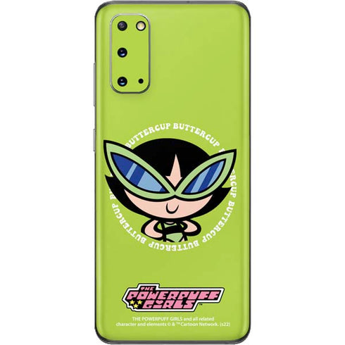 Cartoon Network Powerpuff Girls Buttercup Galaxy S20 Skin