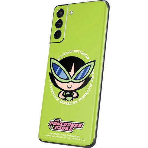 Cartoon Network Powerpuff Girls Buttercup Galaxy S21 5G Skin