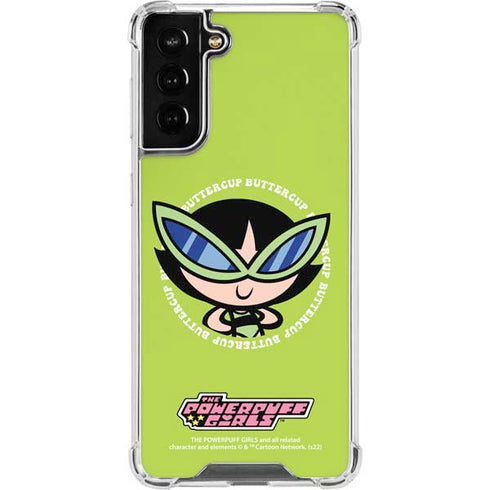 Cartoon Network Powerpuff Girls Buttercup Galaxy S21 FE Clear Case