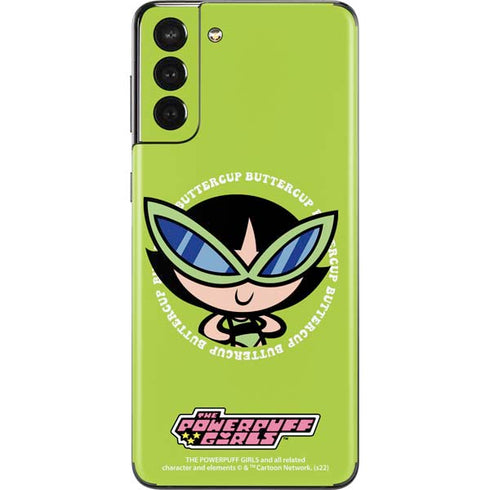 Cartoon Network Powerpuff Girls Buttercup Galaxy S21 Plus 5G Skin