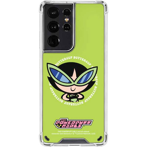 Cartoon Network Powerpuff Girls Buttercup Galaxy S21 Ultra 5G Clear Case