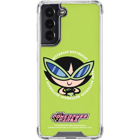 Cartoon Network Powerpuff Girls Buttercup Galaxy S22 Clear Case
