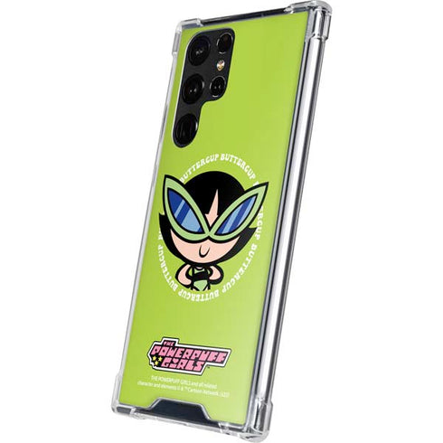 Cartoon Network Powerpuff Girls Buttercup Galaxy S22 Ultra Clear Case