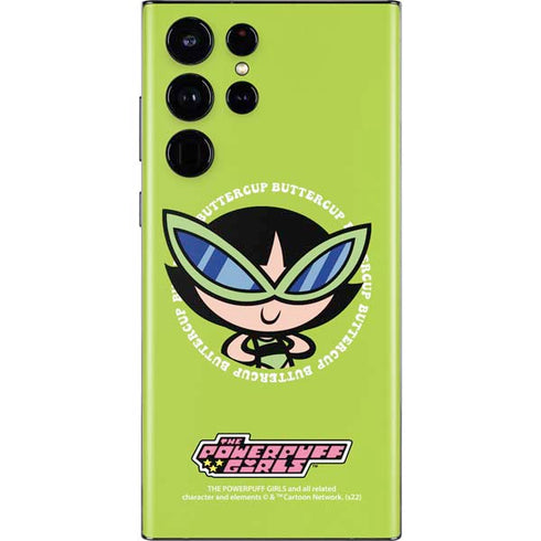 Cartoon Network Powerpuff Girls Buttercup Galaxy S22 Ultra Skin