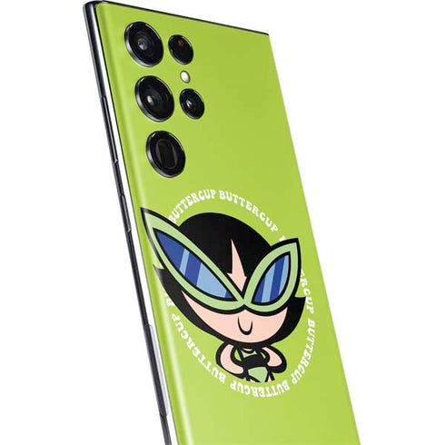 Cartoon Network Powerpuff Girls Buttercup Galaxy S22 Ultra Skin