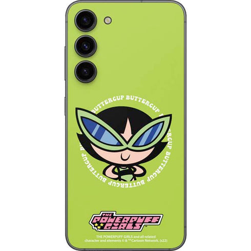 Cartoon Network Powerpuff Girls Buttercup Galaxy S23 Plus Skin