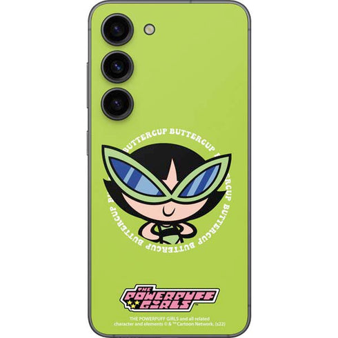 Cartoon Network Powerpuff Girls Buttercup Galaxy S23 Skin