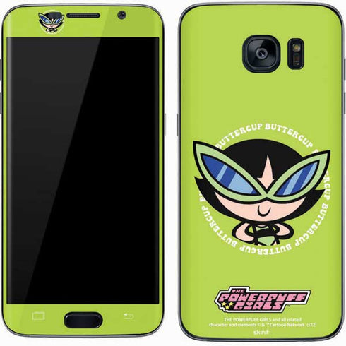 Cartoon Network Powerpuff Girls Buttercup Galaxy S7 Skin