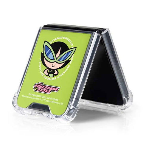 Cartoon Network Powerpuff Girls Buttercup Galaxy Z Flip5 5G Clear Case
