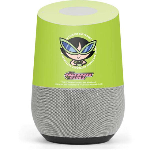 Cartoon Network Powerpuff Girls Buttercup Google Home Skin