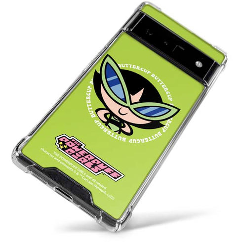 Cartoon Network Powerpuff Girls Buttercup Google Pixel 6 Clear Case