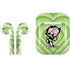 Cartoon Network Powerpuff Girls Buttercup Green Hearts Apple AirPods Skin