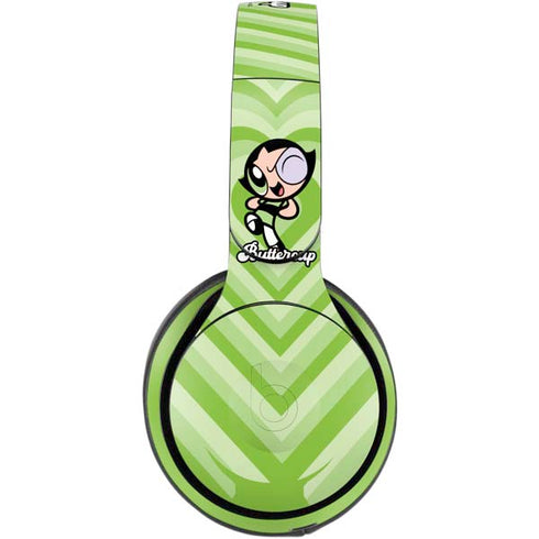 Cartoon Network Powerpuff Girls Buttercup Green Hearts Beats Solo Pro Skin