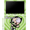 Cartoon Network Powerpuff Girls Buttercup Green Hearts Galaxy Book 12in Skin