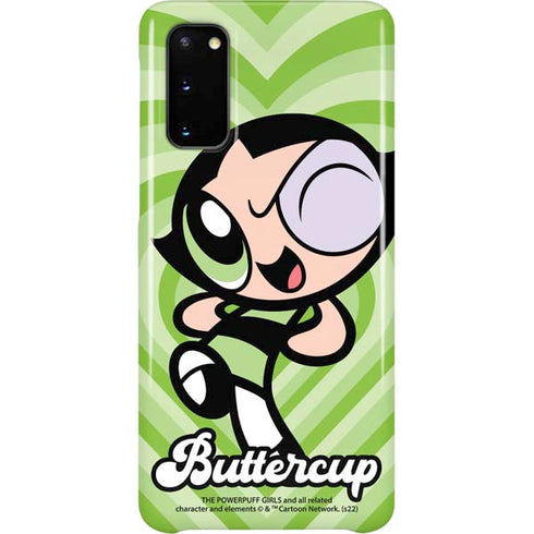 Cartoon Network Powerpuff Girls Buttercup Green Hearts Galaxy S20 Lite Case