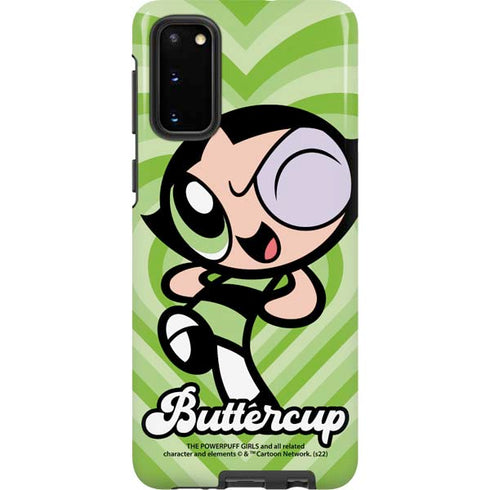 Cartoon Network Powerpuff Girls Buttercup Green Hearts Galaxy S20 Pro Case