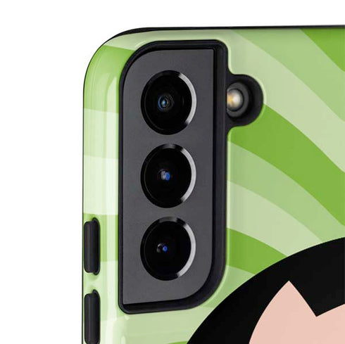 Cartoon Network Powerpuff Girls Buttercup Green Hearts Galaxy S22 Plus Pro Case