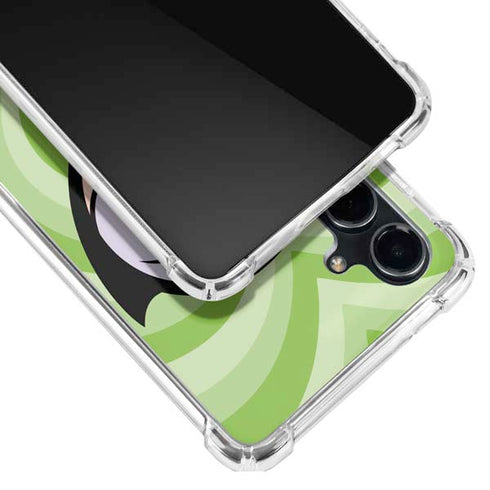 Cartoon Network Powerpuff Girls Buttercup Green Hearts Galaxy S23 FE Clear Case