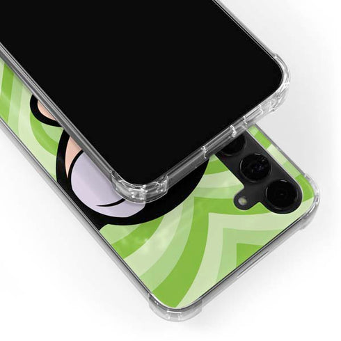 Cartoon Network Powerpuff Girls Buttercup Green Hearts Galaxy S24 Plus Clear Case