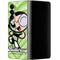 Cartoon Network Powerpuff Girls Buttercup Green Hearts Galaxy Z Fold4 5G Skin