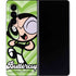 Cartoon Network Powerpuff Girls Buttercup Green Hearts Galaxy Z Fold4 5G Skin