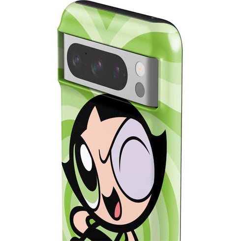 Cartoon Network Powerpuff Girls Buttercup Green Hearts Google Pixel 8 Pro Impact Case