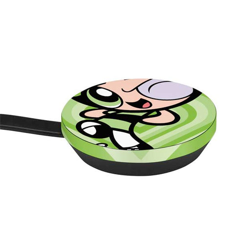 Cartoon Network Powerpuff Girls Buttercup Green Hearts Google Stadia Controller Skin