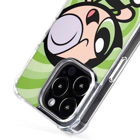 Cartoon Network Powerpuff Girls Buttercup Green Hearts iPhone 13 Pro Max MagSafe Case