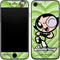 Cartoon Network Powerpuff Girls Buttercup Green Hearts iPhone 8 Skin