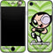 Cartoon Network Powerpuff Girls Buttercup Green Hearts iPhone SE (2nd & 3rd Gen) Skin