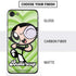 Cartoon Network Powerpuff Girls Buttercup Green Hearts iPhone SE (2nd & 3rd Gen) Skin