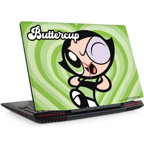 Cartoon Network Powerpuff Girls Buttercup Green Hearts Legion Y720 Skin