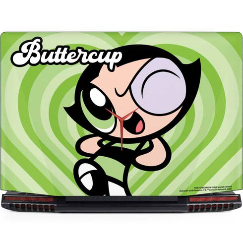 Cartoon Network Powerpuff Girls Buttercup Green Hearts Legion Y720 Skin