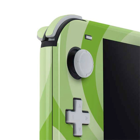 Cartoon Network Powerpuff Girls Buttercup Green Hearts Nintendo Switch Lite Skin