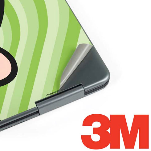 Cartoon Network Powerpuff Girls Buttercup Green Hearts Notebook 9 Pro 13in (2017) Skin