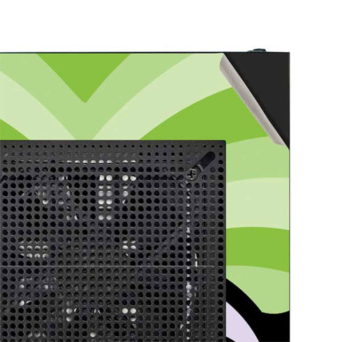 Cartoon Network Powerpuff Girls Buttercup Green Hearts NZXT H510 Compact ATX Mid-Tower Case Skin