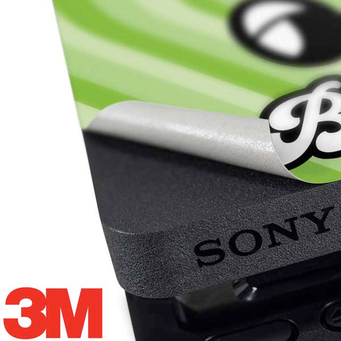 Cartoon Network Powerpuff Girls Buttercup Green Hearts PS4 Slim Bundle Skin