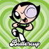 Cartoon Network Powerpuff Girls Buttercup Green Hearts PS4 Slim Skin