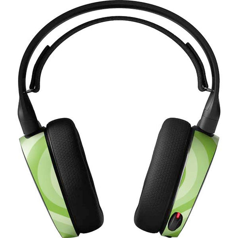 Cartoon Network Powerpuff Girls Buttercup Green Hearts SteelSeries Arctis 5 Skin