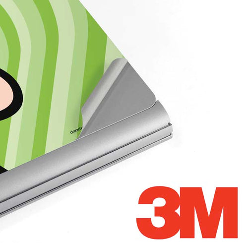 Cartoon Network Powerpuff Girls Buttercup Green Hearts Surface Book 2 13.5in Skin