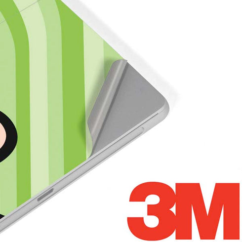 Cartoon Network Powerpuff Girls Buttercup Green Hearts Surface Go Skin